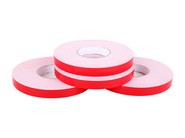 O dobro solvente da espuma do PE da colagem tomou partido papel vermelho do silicone da fita autoadesiva nenhuma impressão