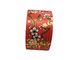 Fita de papel decorativa feita sob encomenda de Washi da folha de ouro do pacote da caixa de presente para o Natal