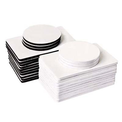 Acoplar fita de espuma EVA em branco com suporte de papel