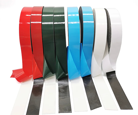 1 mm fita de espuma PE com revestimento de papel para reforço da borda da bandeira