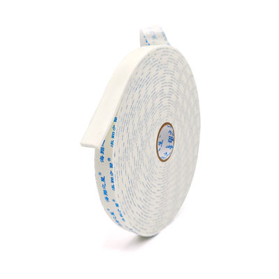 Tela de espuma de dois lados de qualidade industrial ¥ 5 mm/10 mm/20 mm de largura, espuma de PE para sinais exteriores e acabamentos de automóveis
