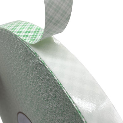 Fita de espuma PU dupla face 1mm adesivo acrílico branco 24m