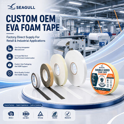 Fabricante de Fita Adesiva Industrial Dupla Face de Espuma EVA com Largura Personalizada