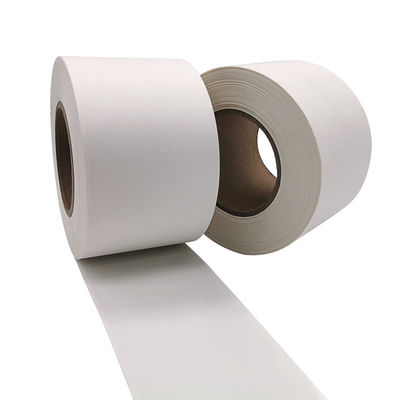 A água ativou a fita 180mic de papel gomada branca para a embalagem