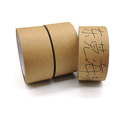 Fita de papel apagada Kraft autoadesiva feita sob encomenda da selagem de Brown
