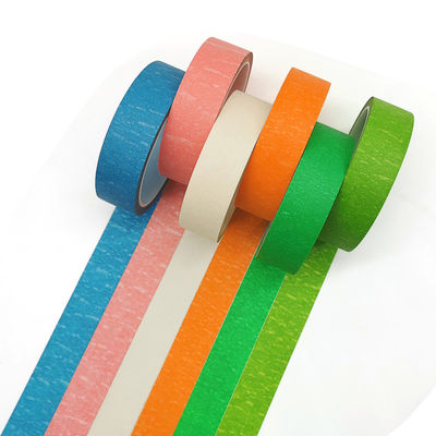 Rasgue à mão o ofício colorido Art Paper Trim Masking Tape para o pulverizador da decoração