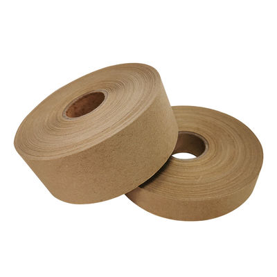 Fita de papel ativada água do envolvimento de Brown Kraft para a selagem da caixa da caixa da caixa