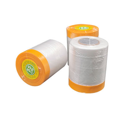 Pintura à pistola de papel provisória do filme do mascaramento do assoalho que protege a película protetora