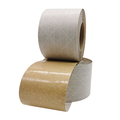 Única fita branca lateral do papel de embalagem da proteção ambiental