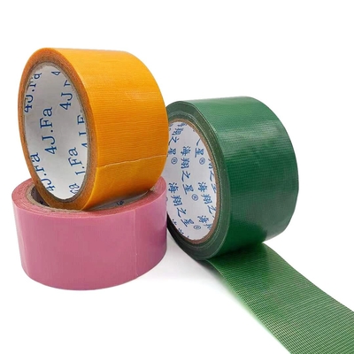 O dobro personalizado fábrica tomou partido fita impermeável multicolorido de pano para a borda de borda do tapete
